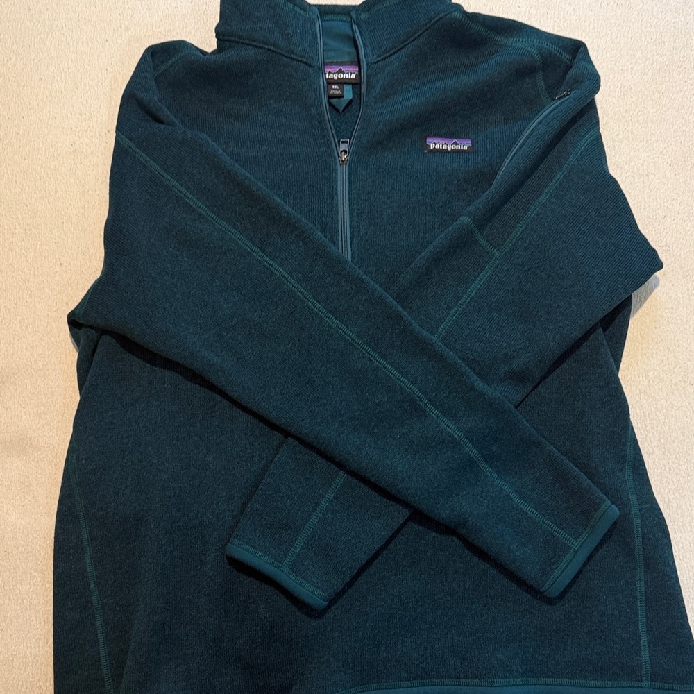 Patagonia Green Quarter-Zip Fleece